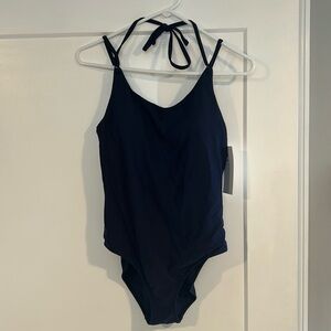 NWT Athleta Navy 1 Piece Swimsuit
